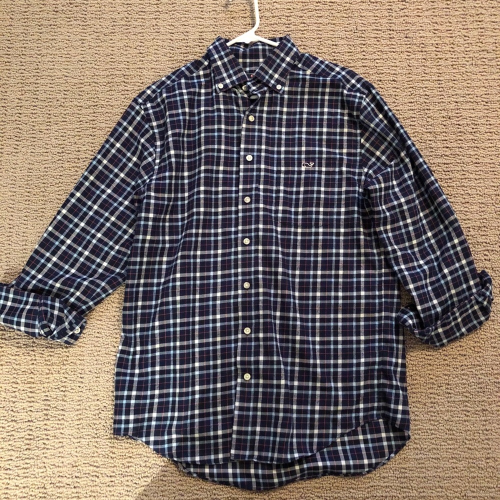 Vineyard Vine Button Down (LARGE)